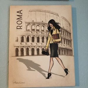 4 Andrea Laliberte unframed Canvases